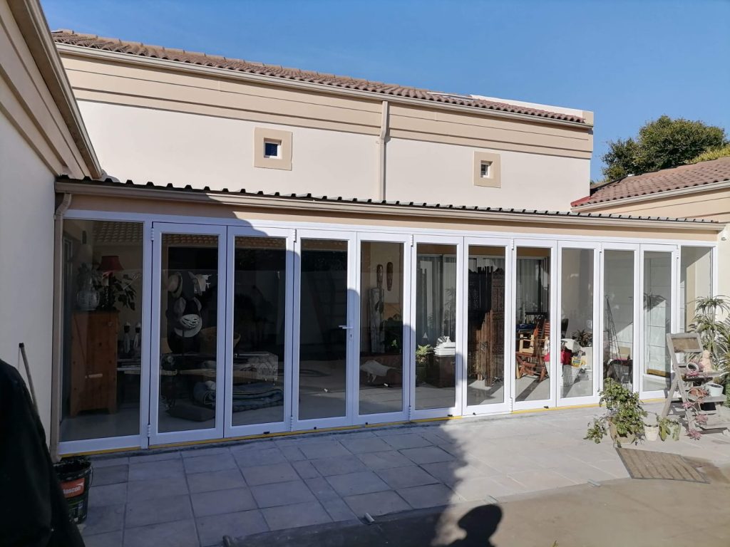 foldingd doors sunset beach